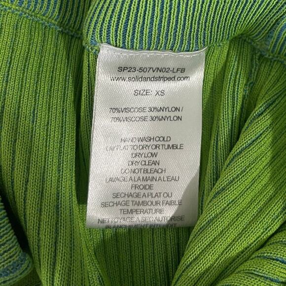 Solid & Striped High Rise Wide Leg Logan Pant Size XS - Picture 5 of 5